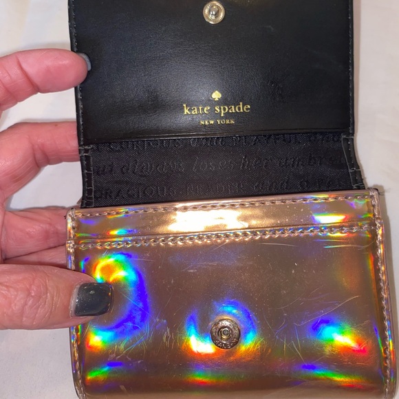 Kate Spade Iridescent Card Wallet - Picture 3 of 8